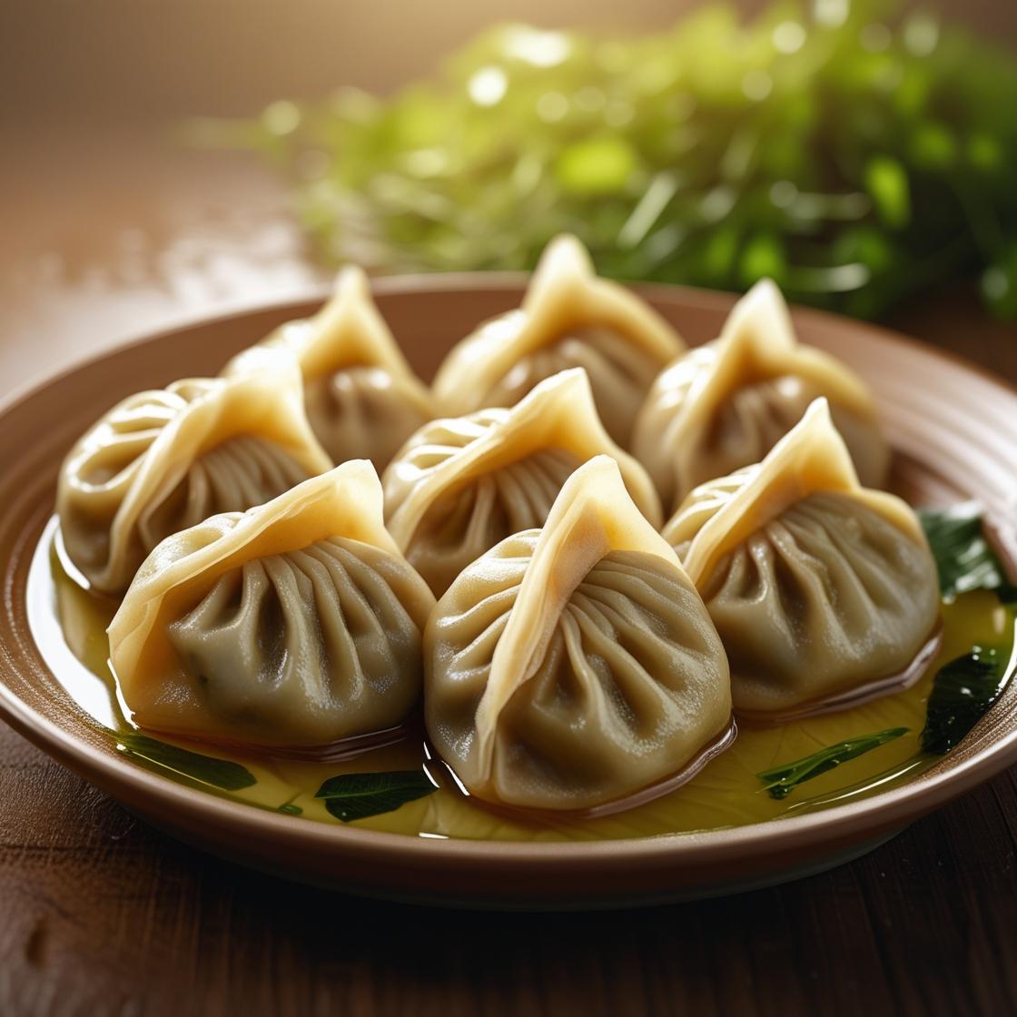 Steamed Chicken Momos